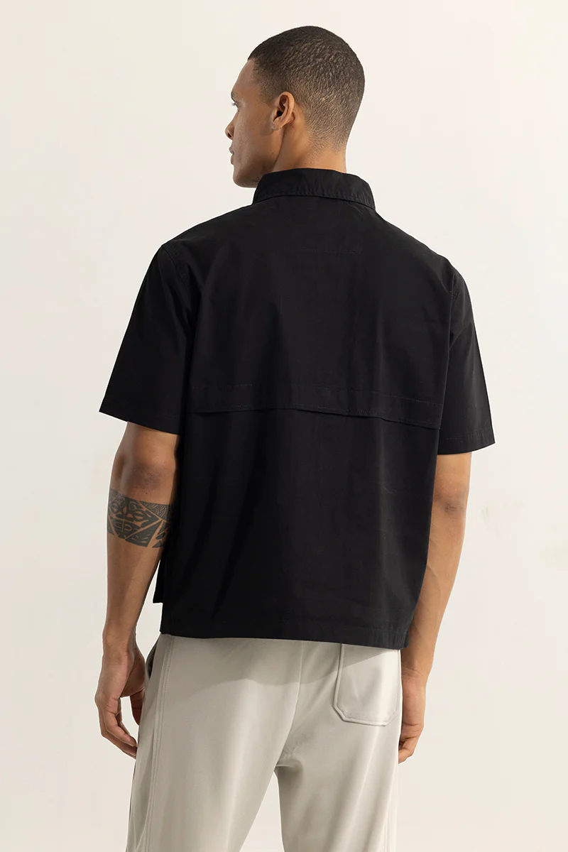 Triad Black Overshirt 7 Triad Black Overshirt