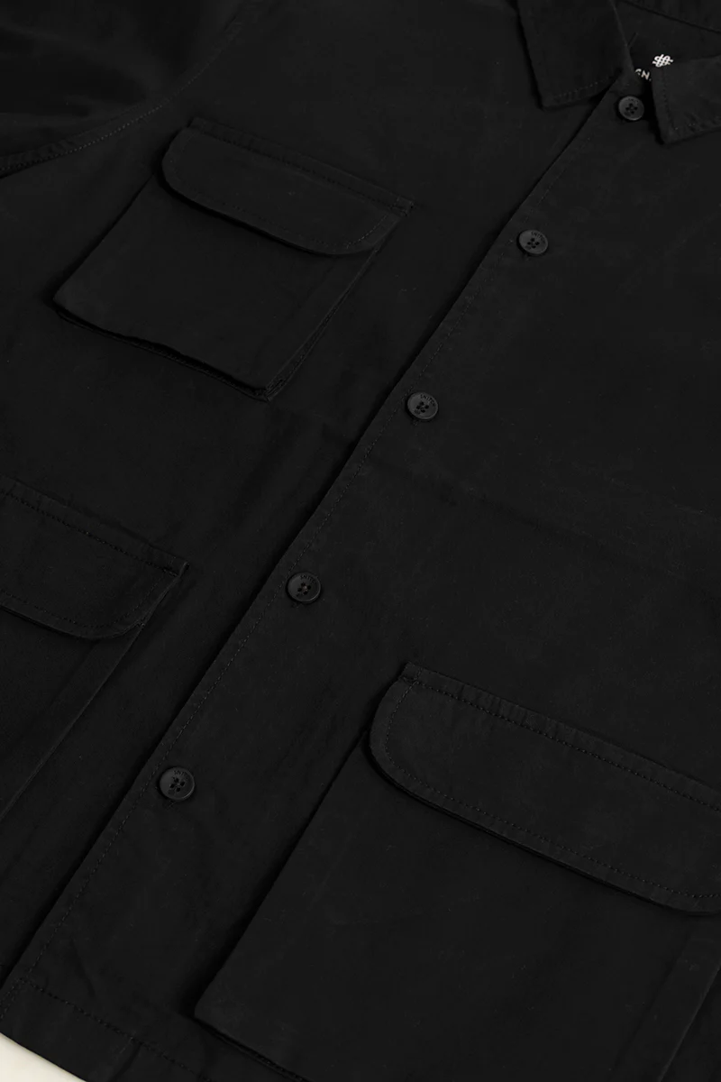 Triad Black Overshirt 8 Triad Black Overshirt