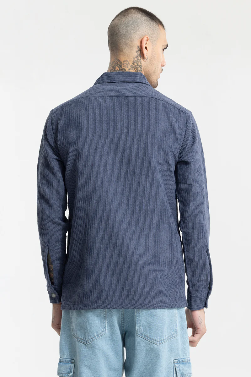 Ribcord Navy Corduroy Overshirt 6 Ribcord Navy Corduroy Overshirt