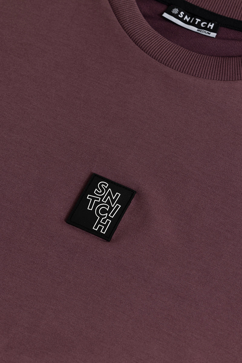 Logotype Mauve Sweatshirt