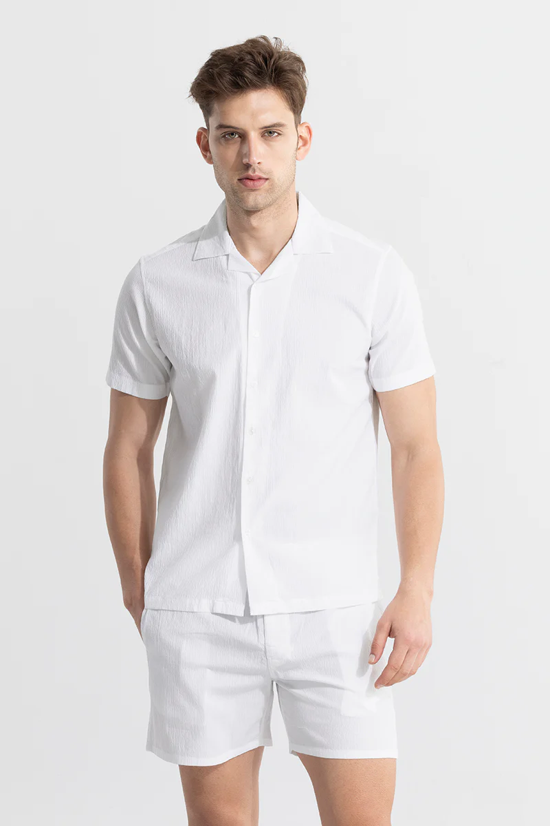 Crinkled White Co-Ords 4 Crinkled White Co-Ords