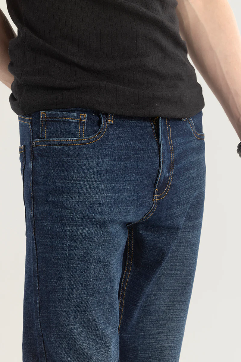 Genesis Dark Blue Skinny Fit Jeans 6 Genesis Dark Blue Skinny Fit Jeans