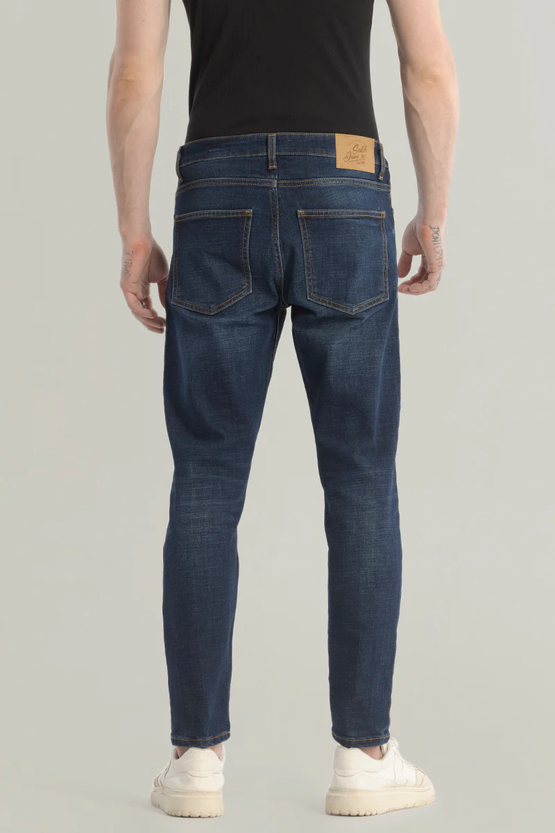 Genesis Dark Blue Skinny Fit Jeans 9 Genesis Dark Blue Skinny Fit Jeans