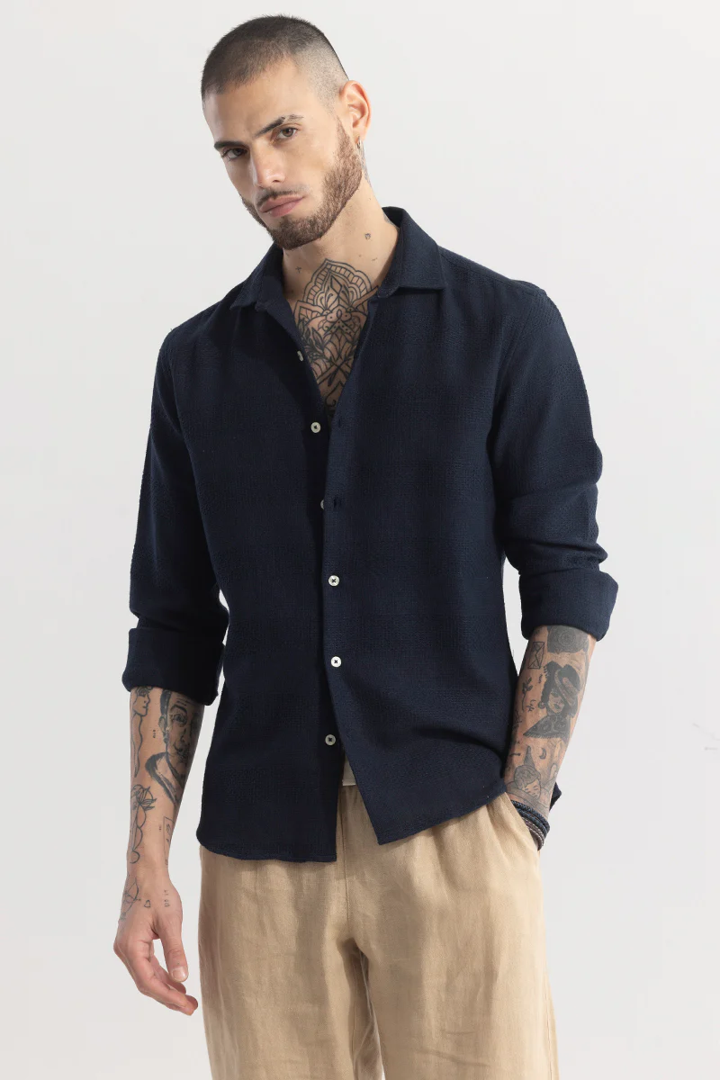 Home 223 Verdique Navy Shirt