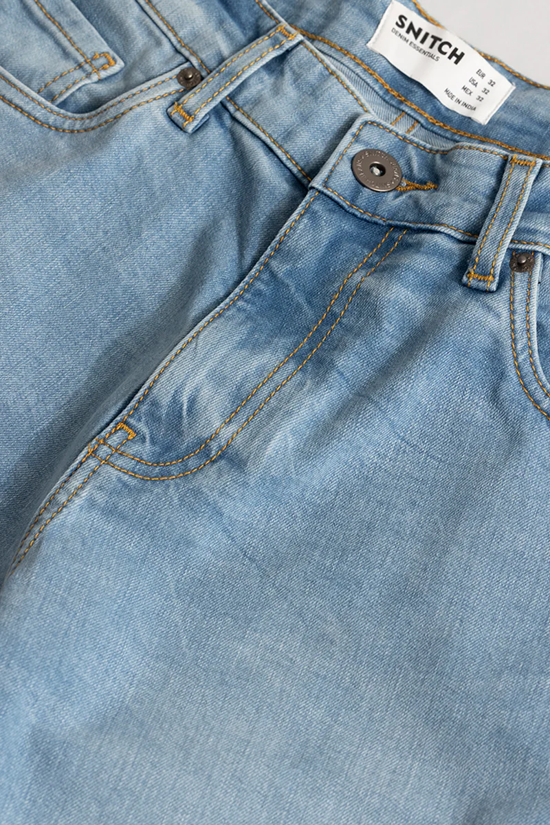 Home 192 Cascade Light Blue Comfort Fit Jeans