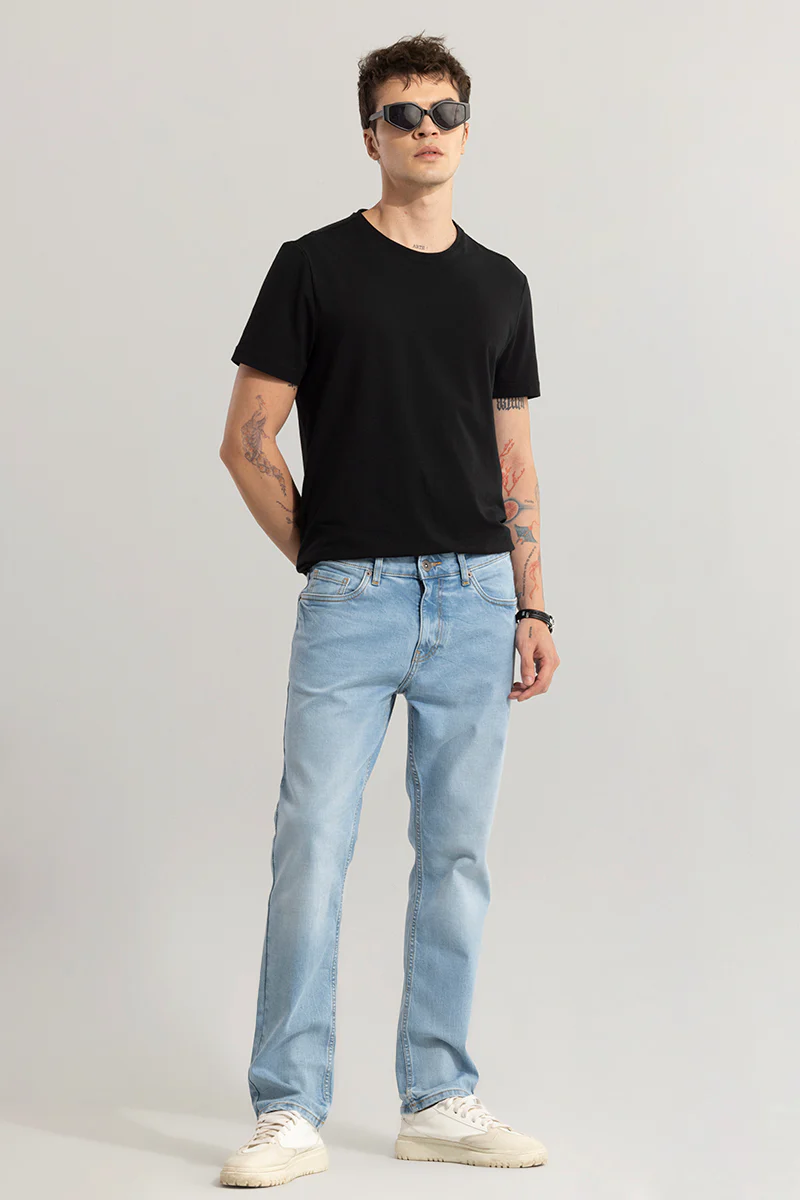Home 193 Cascade Light Blue Comfort Fit Jeans