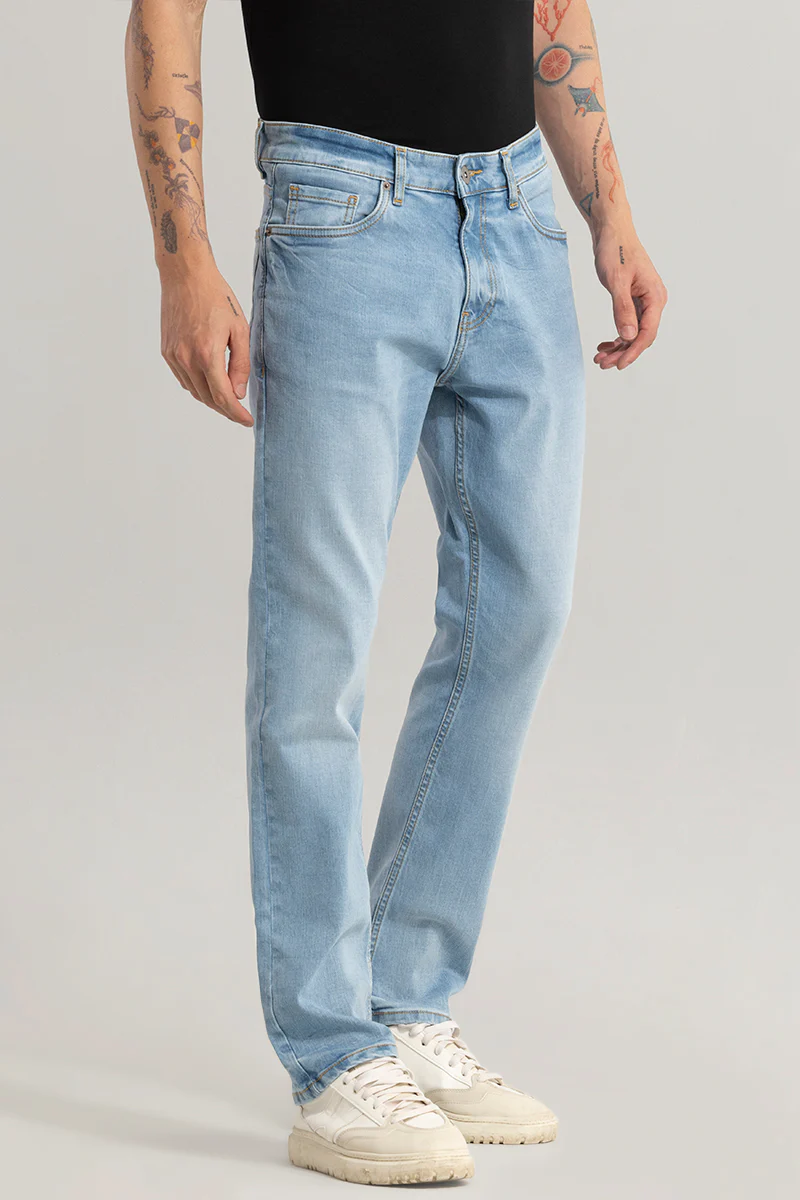 Cascade Light Blue Comfort Fit Jeans 6 Cascade Light Blue Comfort Fit Jeans