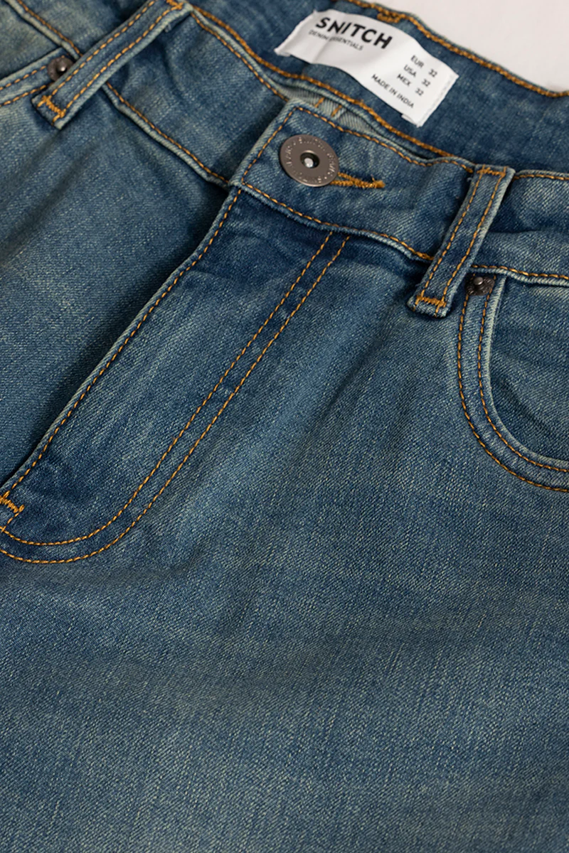 Home 189 Cascade Cadet Blue Comfort Fit Jeans