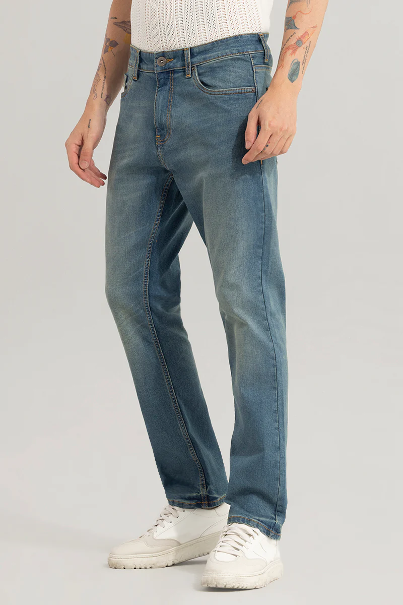 Cascade Cadet Blue Comfort Fit Jeans 4 Cascade Cadet Blue Comfort Fit Jeans