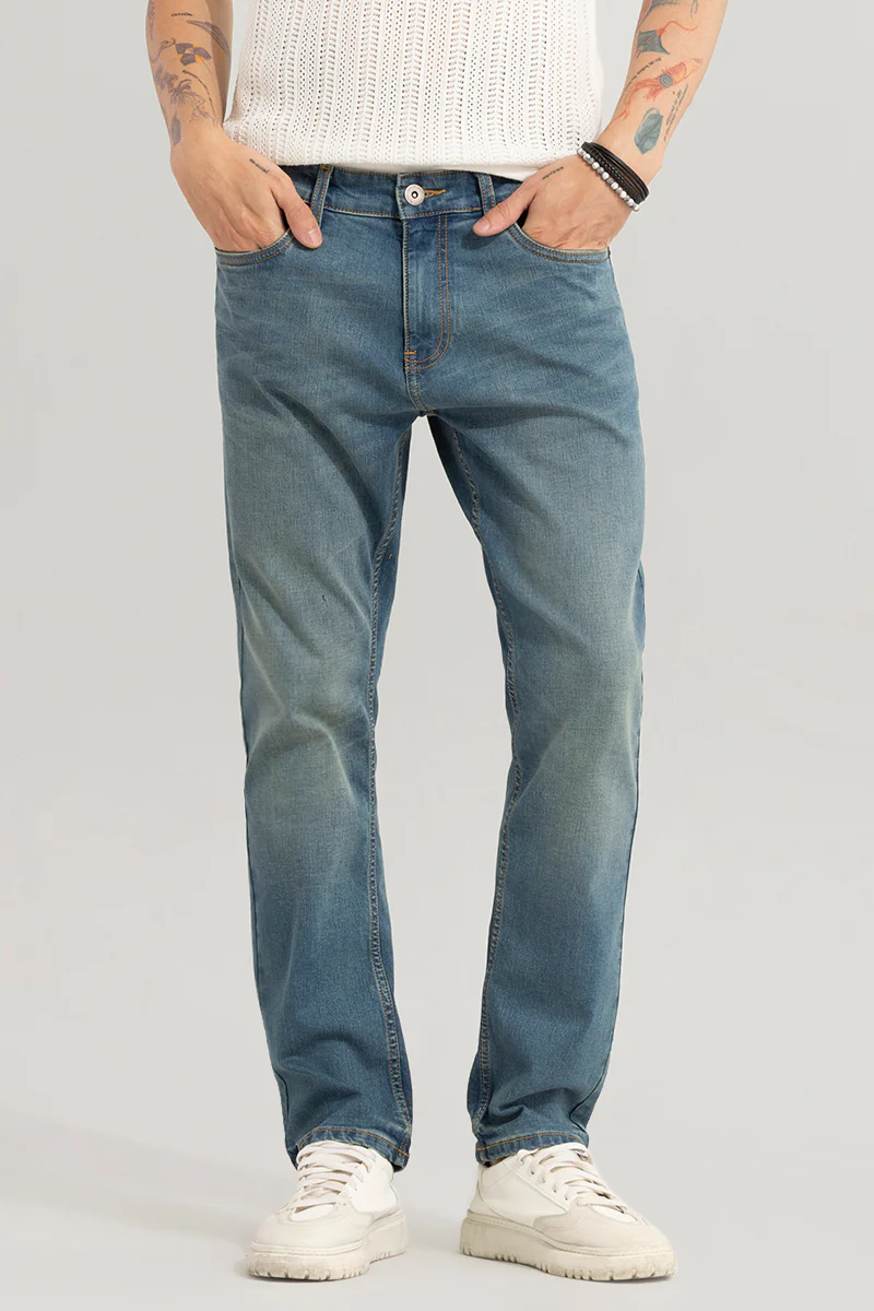 Cascade Cadet Blue Comfort Fit Jeans 7 Cascade Cadet Blue Comfort Fit Jeans