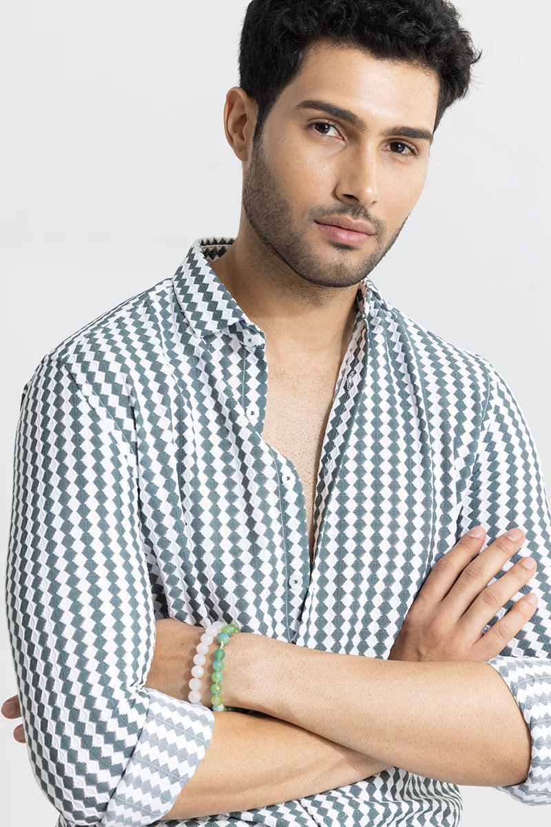 Diamond Flow Green Shirt 5 Diamond Flow Green Shirt