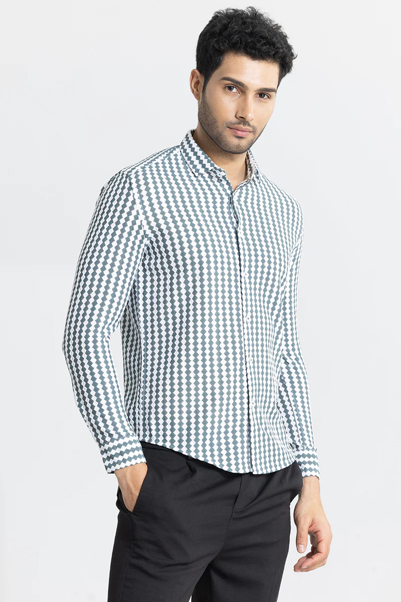 Diamond Flow Green Shirt 6 Diamond Flow Green Shirt