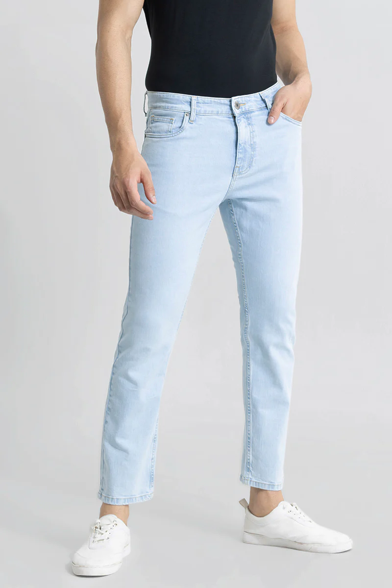 Home 179 Specter Ice Blue Comfort Fit Jeans