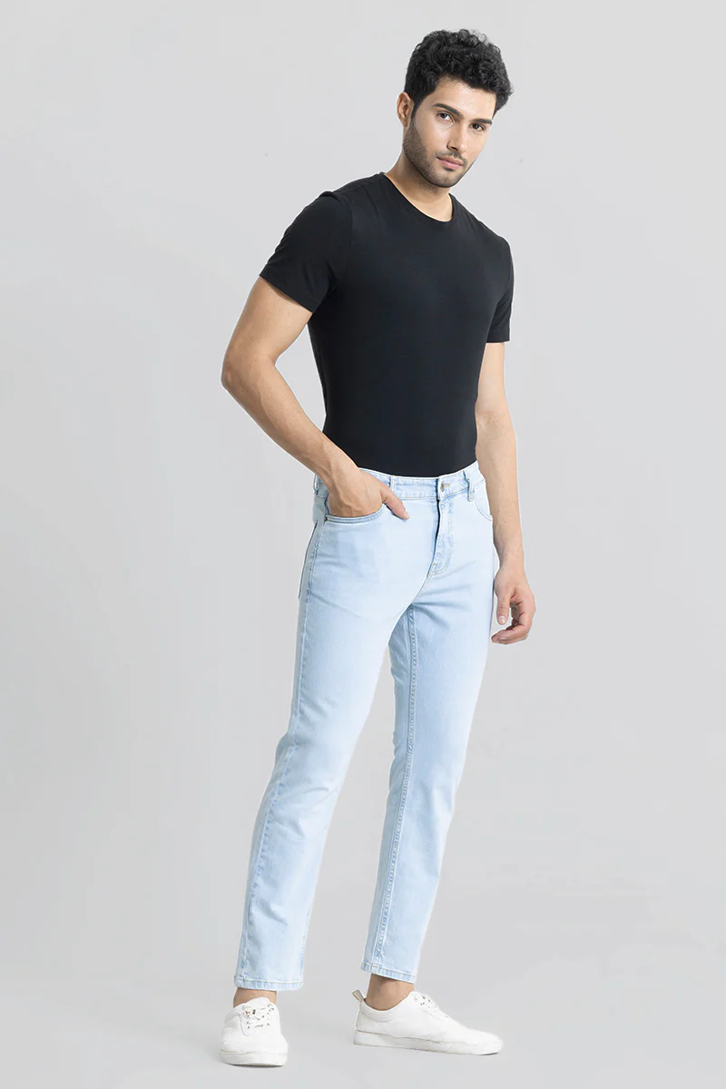 Home 181 Specter Ice Blue Comfort Fit Jeans