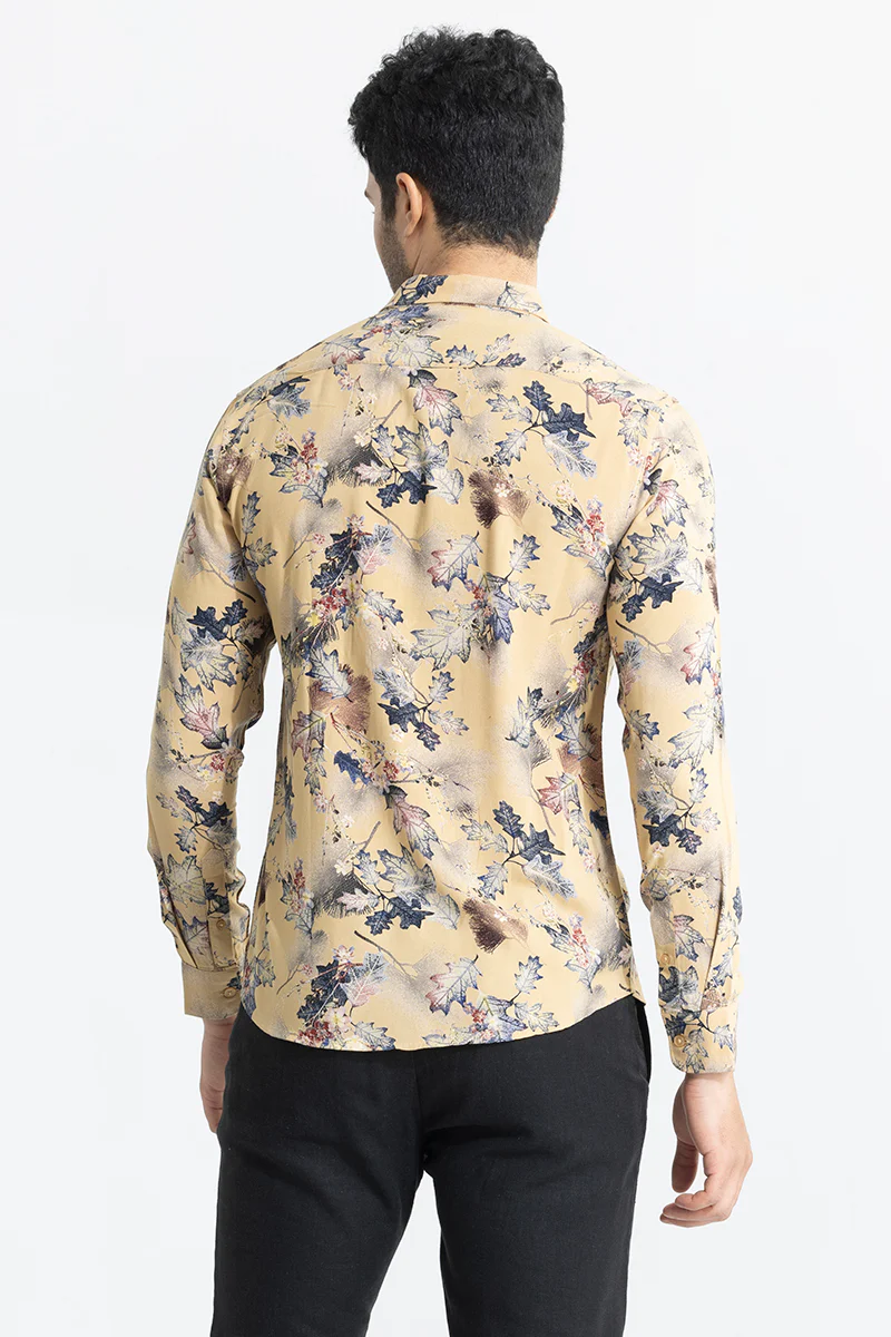 Futuristic Fusion Beige Shirt 7 Futuristic Fusion Beige Shirt