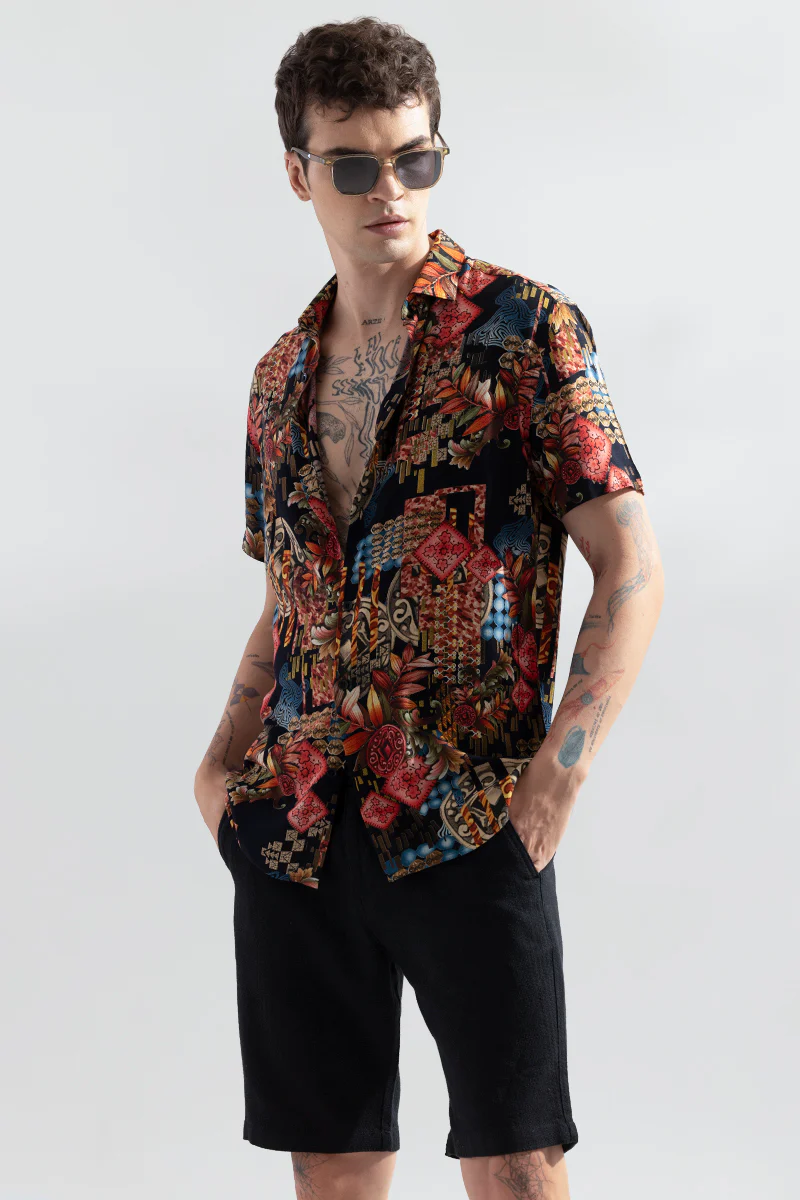 Home 146 Creative Impulse Black Shirt