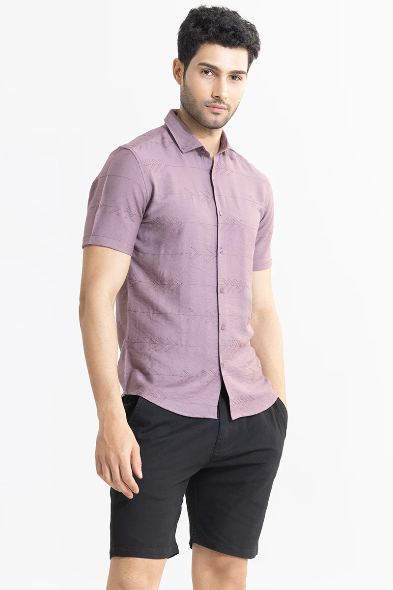 Home 134 Custom Crafted Purple Shirt