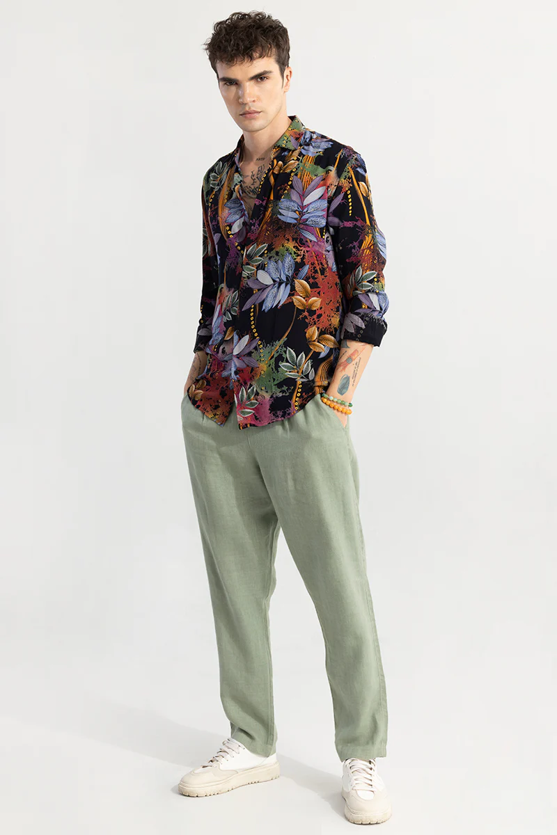 Flowerie Purple Shirt 4 Flowerie Purple Shirt
