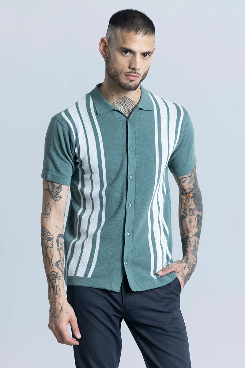 Knitline Green Shirt 5 Knitline Green Shirt