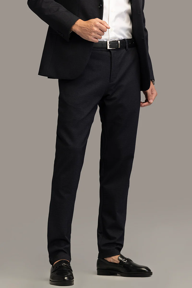 Home 89 Classic Cut Navy Suit Trouser