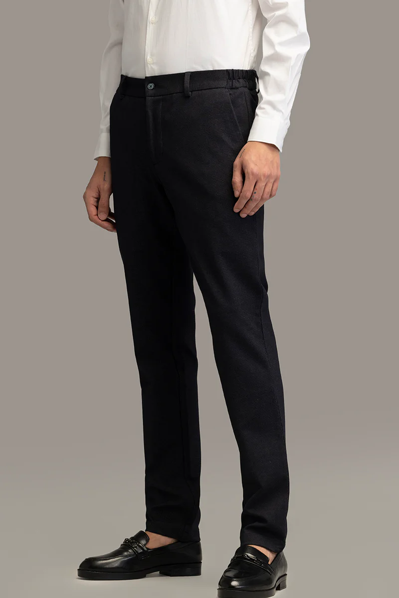 Classic Cut Navy Suit Trouser 4 Classic Cut Navy Suit Trouser