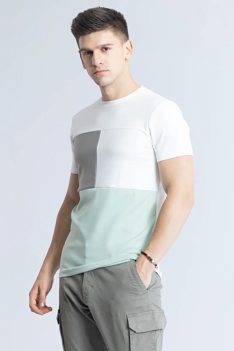 Home 77 Cut & Stitch Green T-Shirt