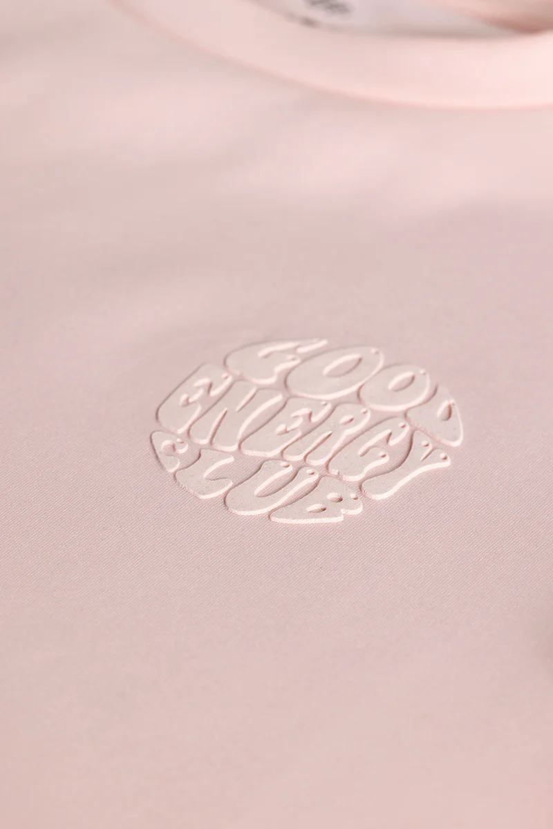 Home 75 Good Energy Club Peach T-Shirt