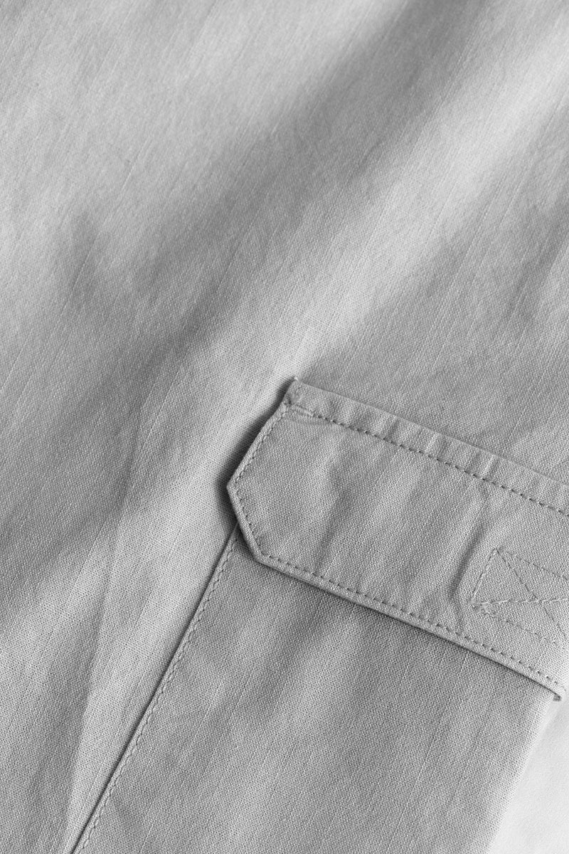 City Breeze Grey Linen Cargo Pant 9 City Breeze Grey Linen Cargo Pant