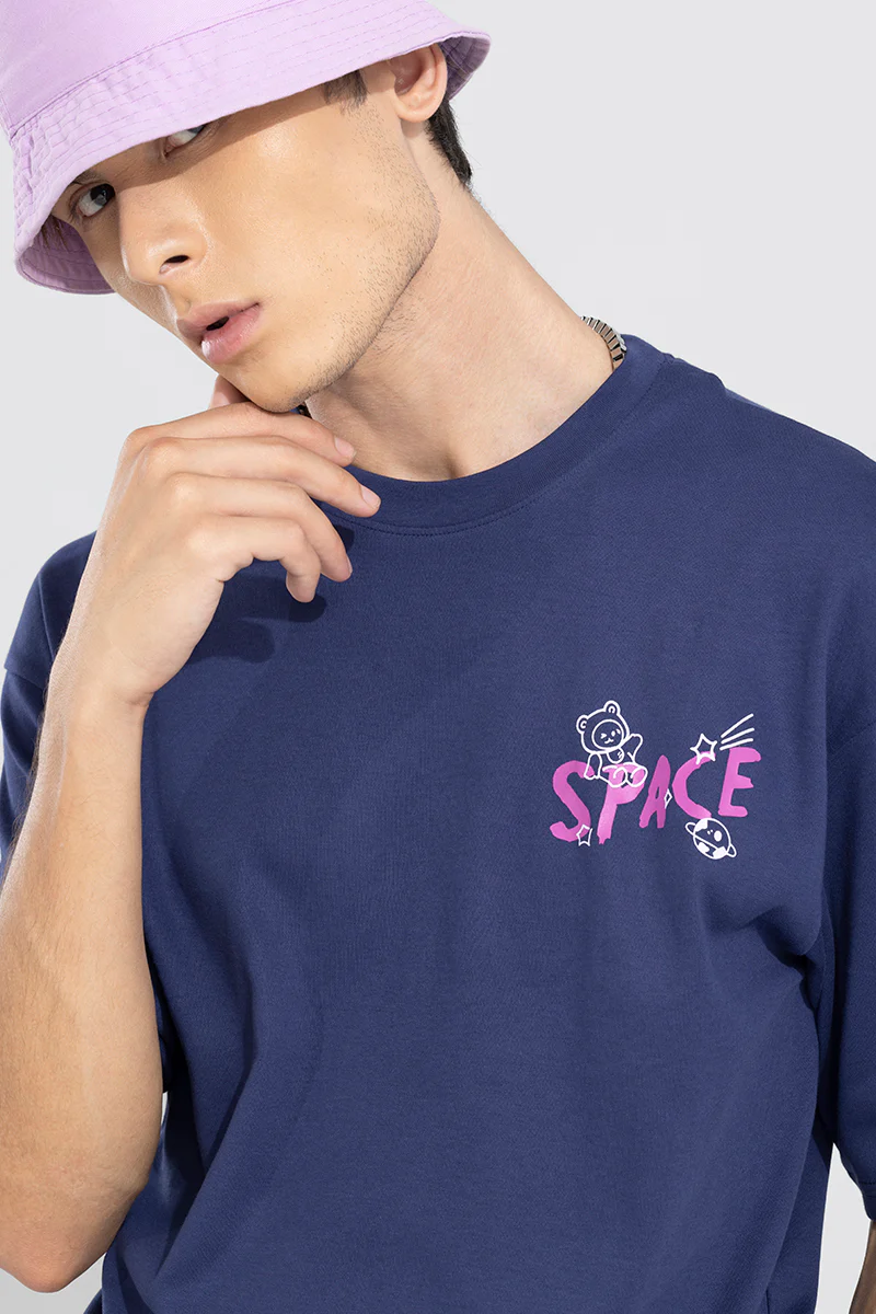 Home 55 Space Blue Oversized Co-Ords