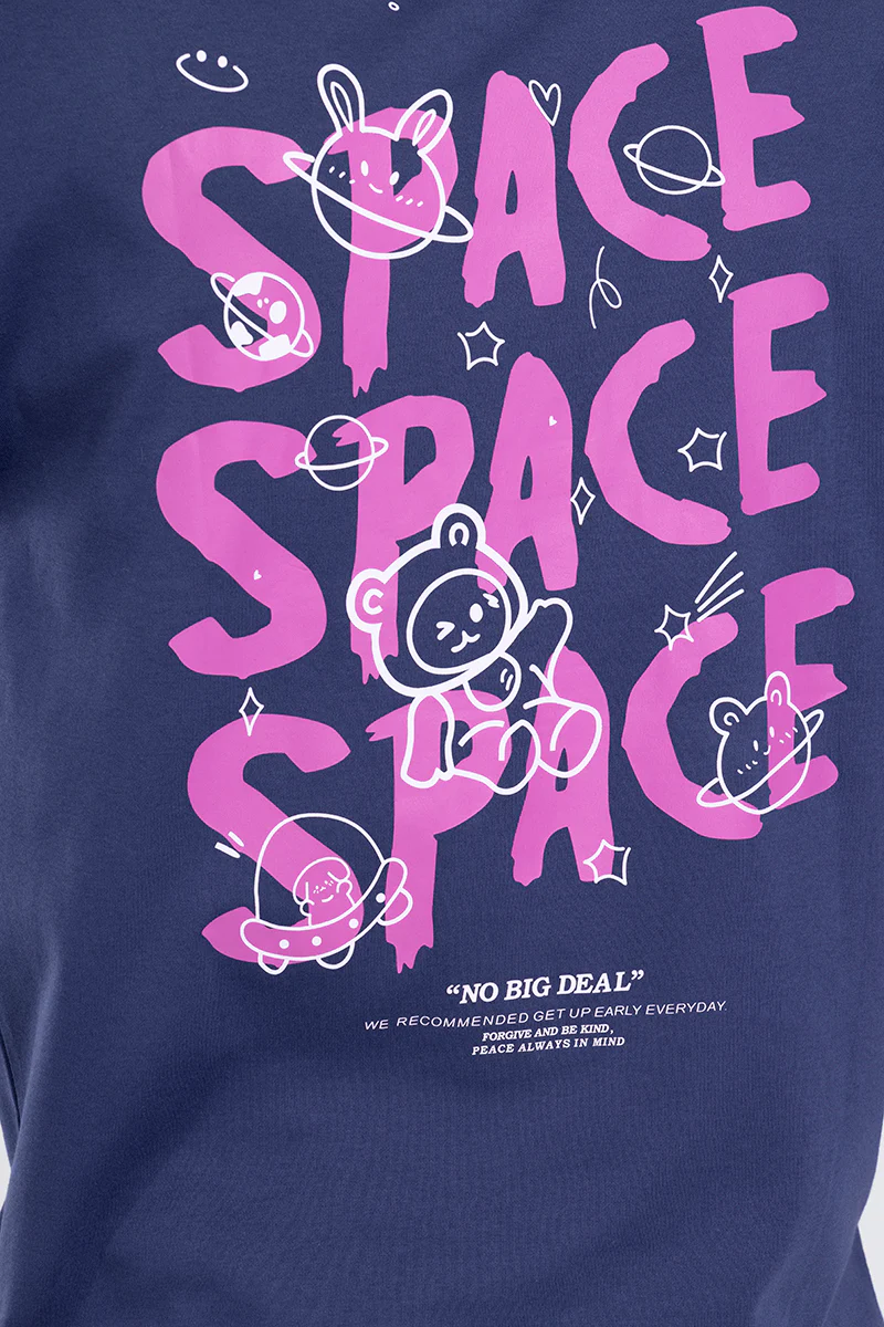 Space Blue Oversized Co-Ords 7 Space Blue Oversized Co-Ords