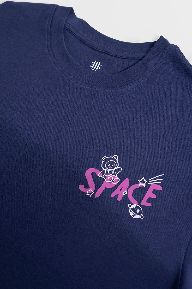 Space Blue Oversized Co-Ords 9 Space Blue Oversized Co-Ords