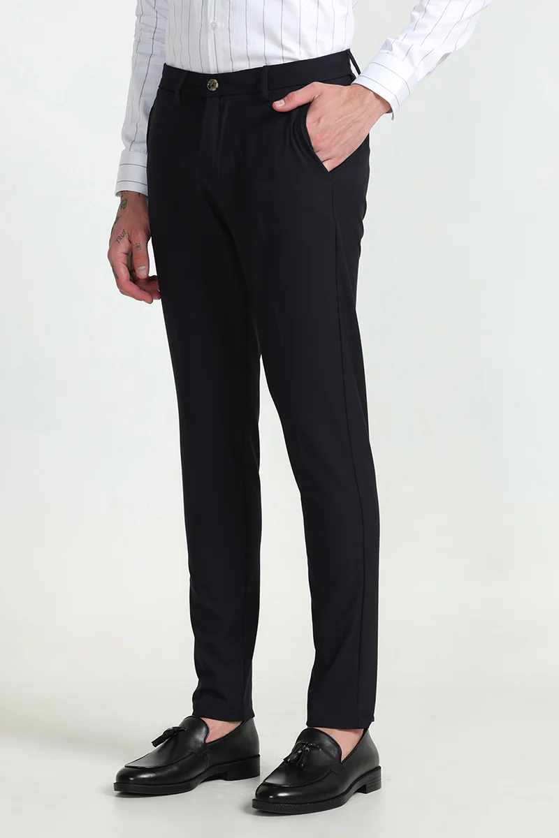 Poise Dark Black Trousers 3 Poise Dark Black Trousers