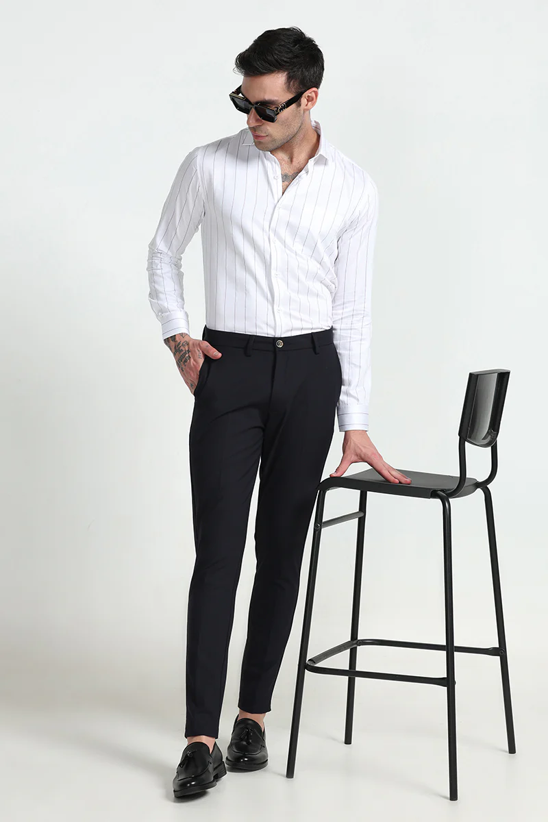 Poise Dark Black Trousers 4 Poise Dark Black Trousers