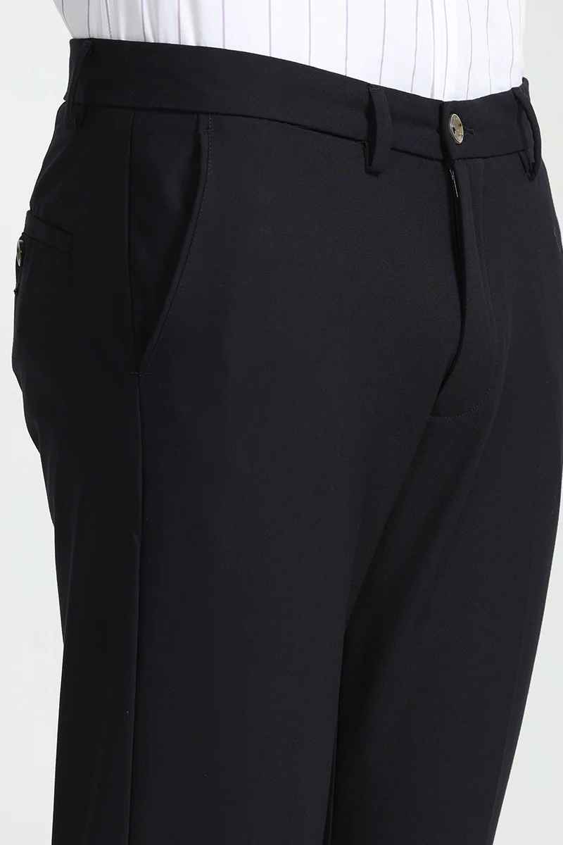 Poise Dark Black Trousers 8 Poise Dark Black Trousers