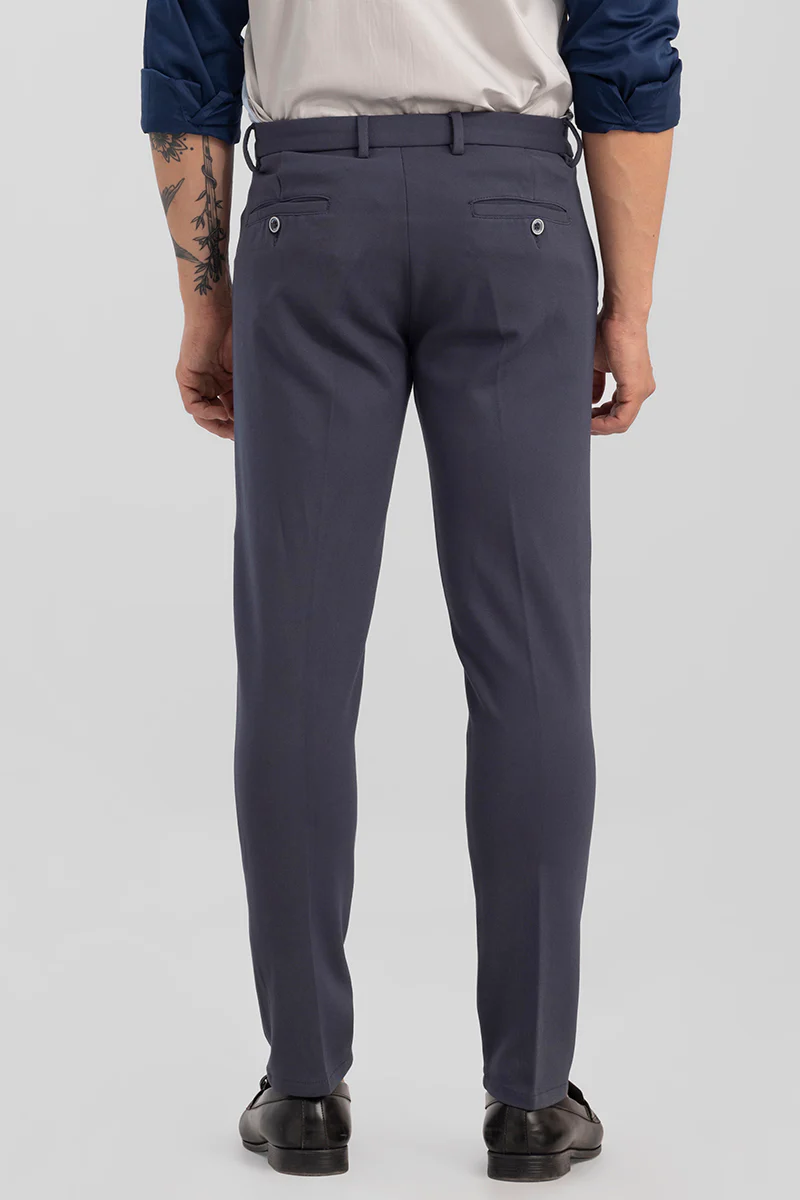 Active Plum Grey Stretch Pants 6 Active Plum Grey Stretch Pants