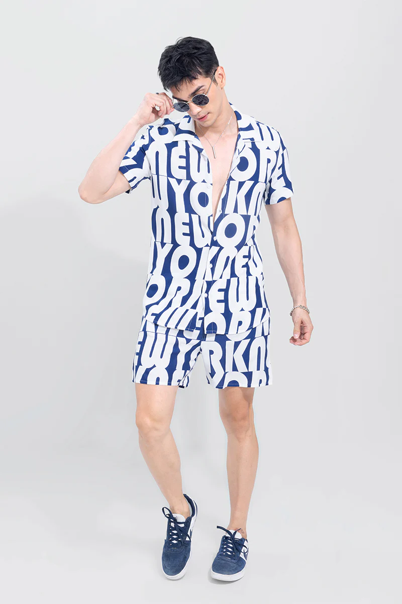 Typo Blue Co-Ords 2 Typo Blue Co-Ords