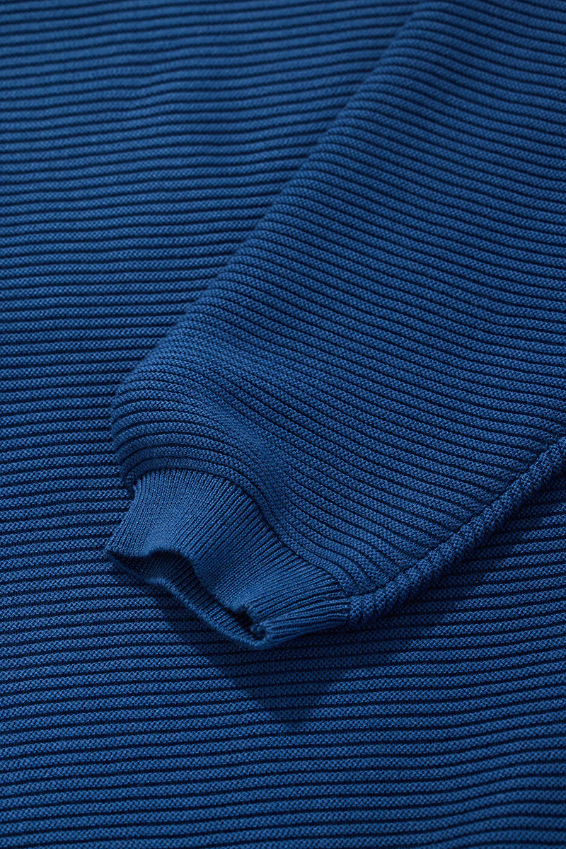 Core Lab Dark Blue Textured Sweater 9 Core Lab Dark Blue Textured Sweater
