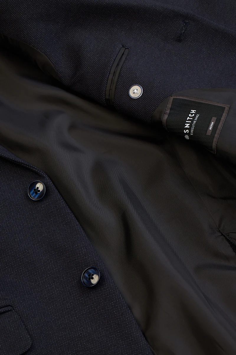 Classic Cut Navy Suit Blazer 13 Classic Cut Navy Suit Blazer