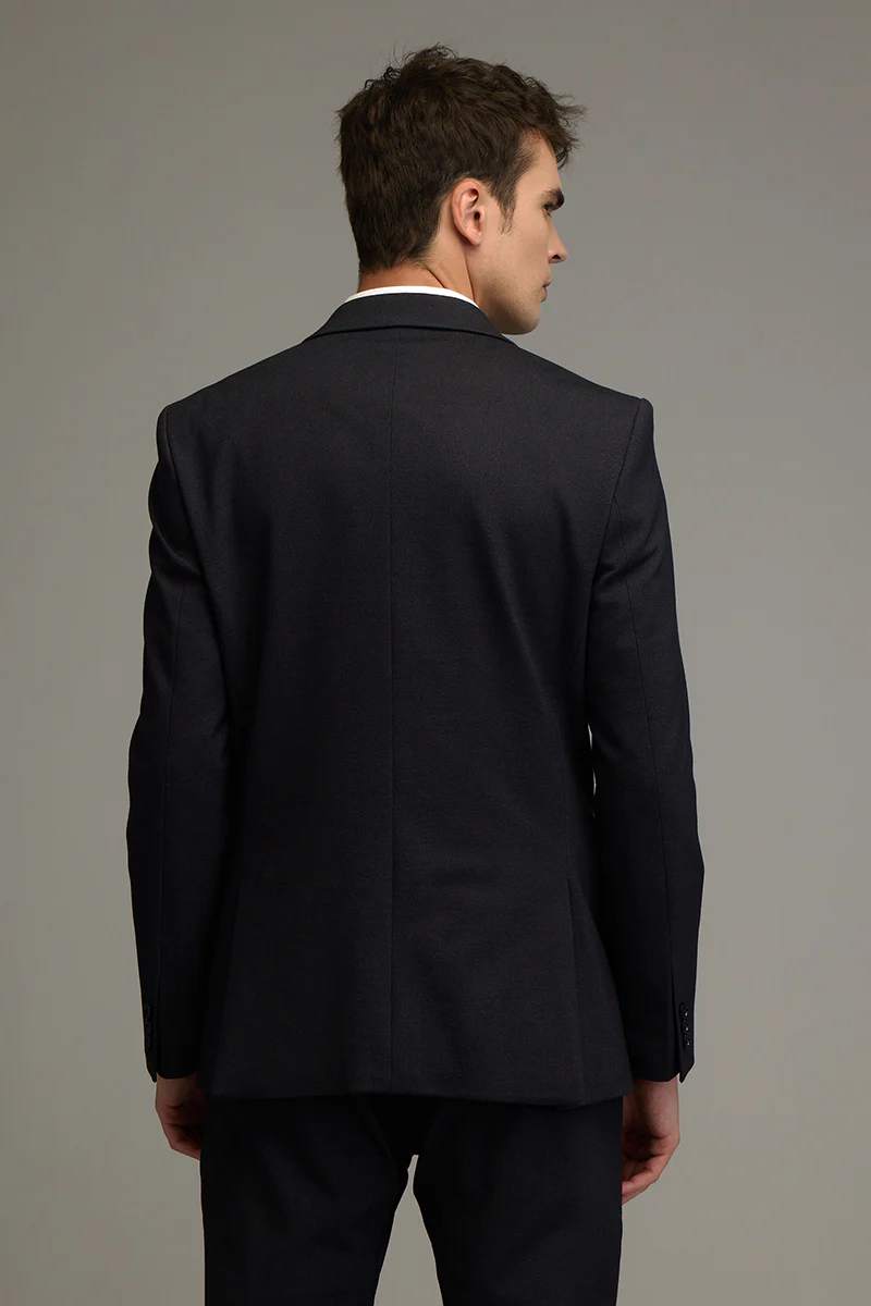 Classic Cut Navy Suit Blazer 8 Classic Cut Navy Suit Blazer