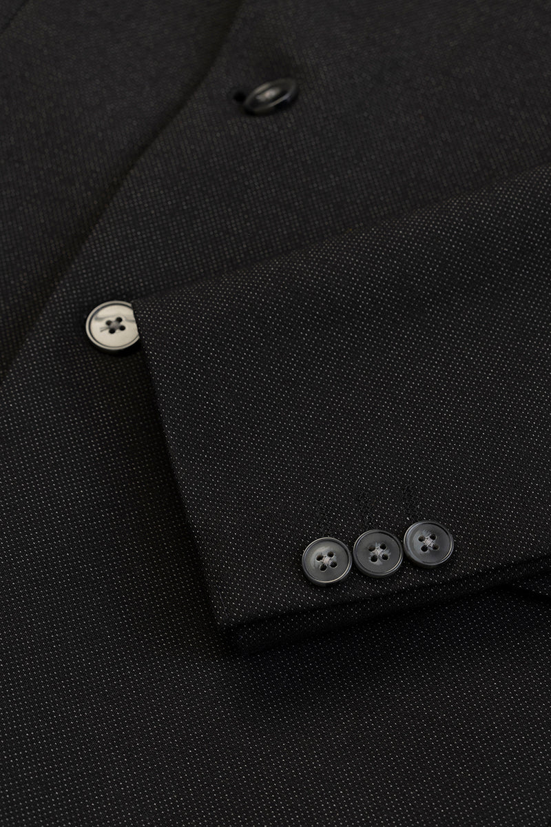 Classic Cut Black Suit Blazer 11 Classic Cut Black Suit Blazer