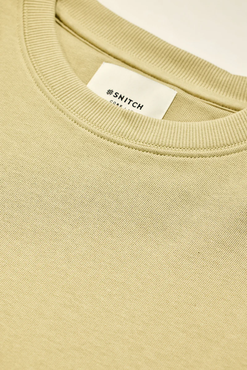 Core Lab Beige Solid Sweater