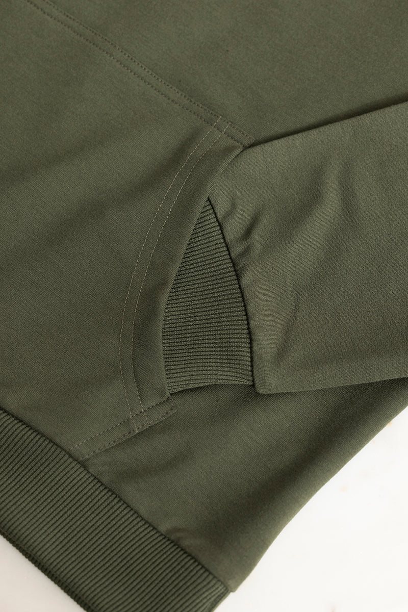 Logotype Olive Sweatshirt 5 Logotype Olive Sweatshirt