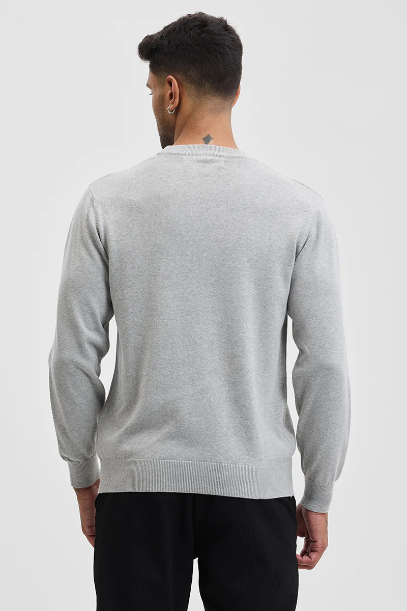 Solid Slim Fit Sweater 9 Solid Slim Fit Sweater