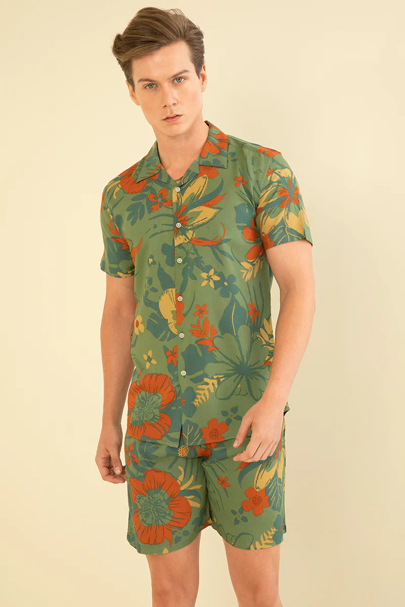 Floweret Green Co-Ords