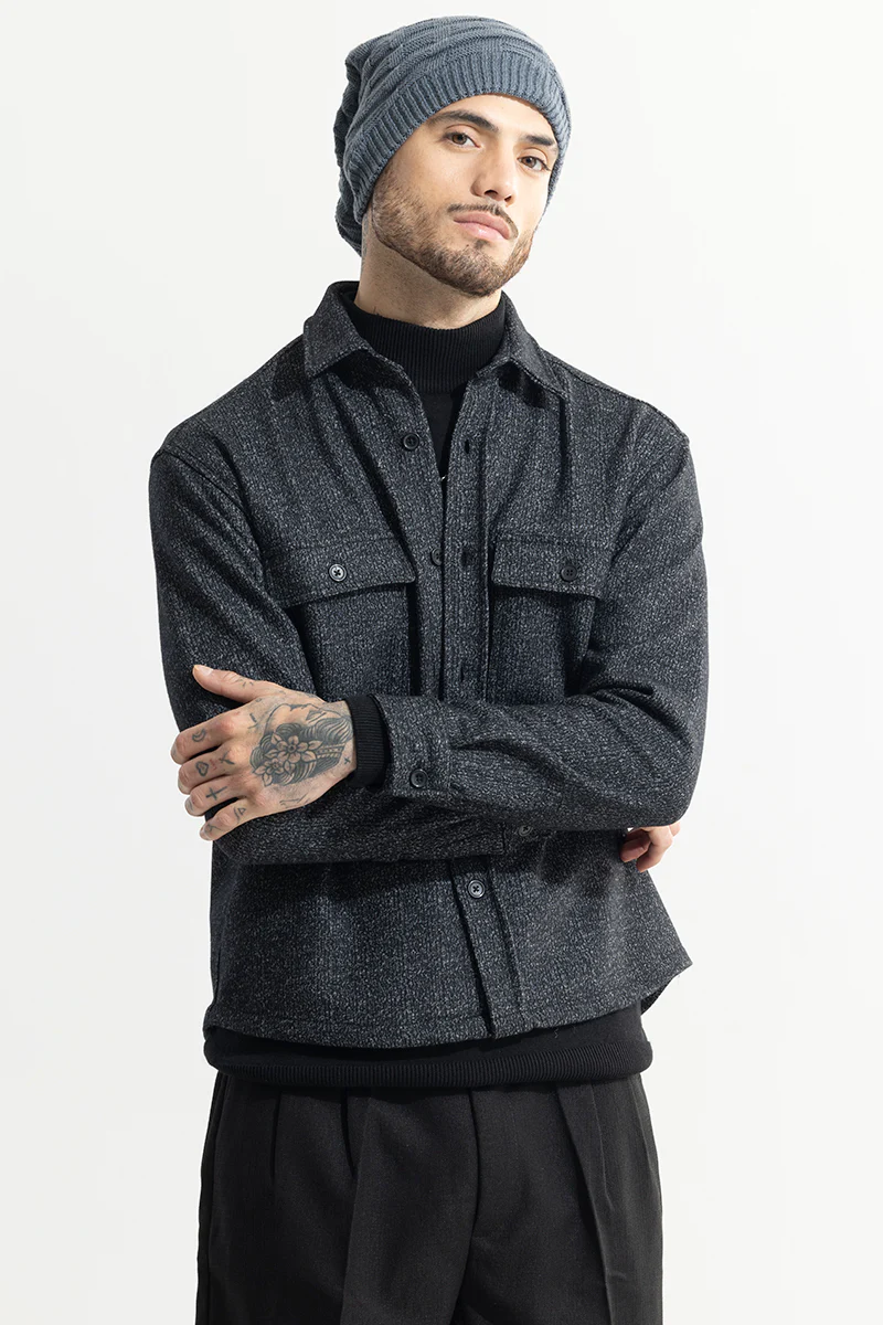 Spoondrift Grey Overshirt 4 Spoondrift Grey Overshirt