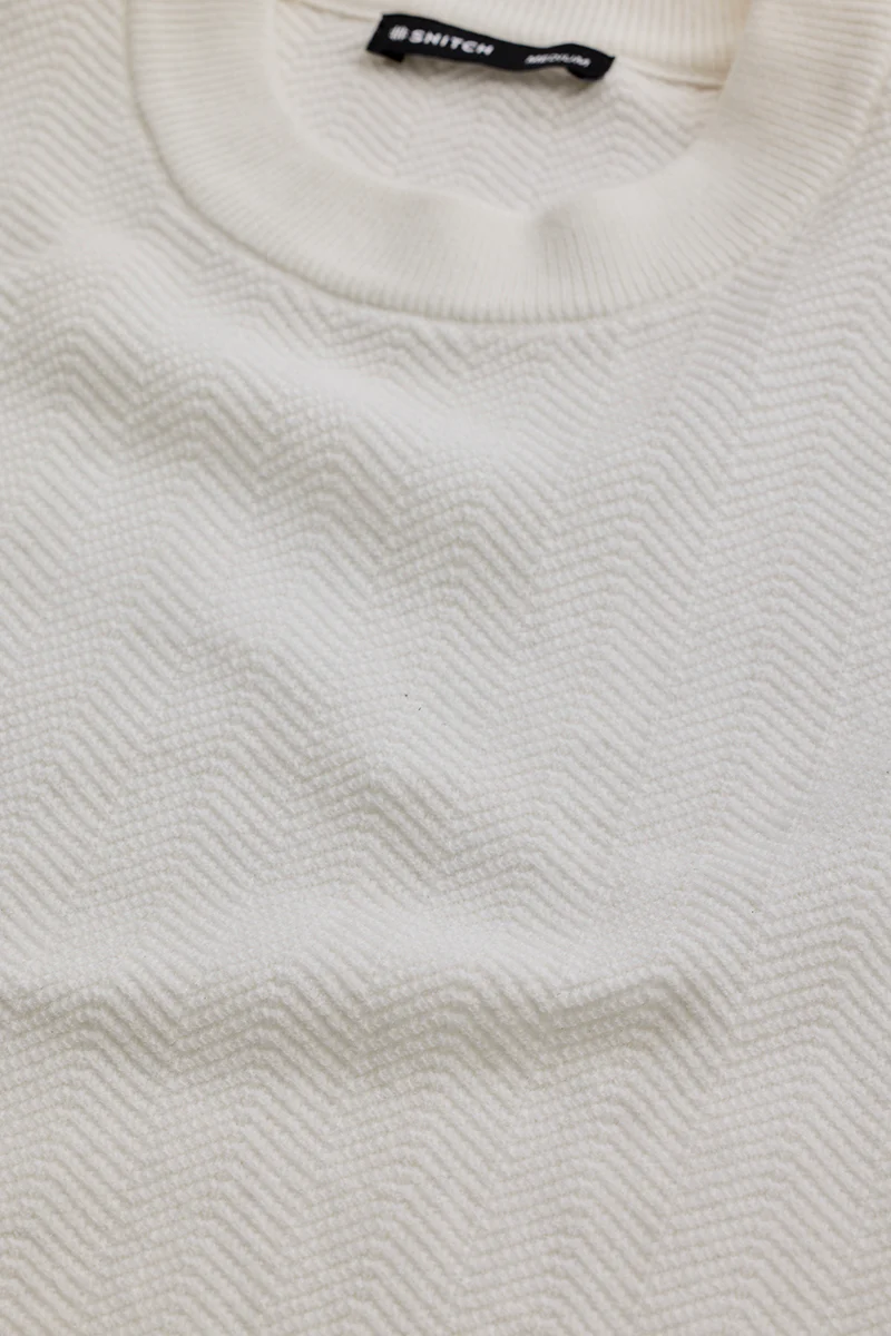 White Knitted Sweater 2 White Knitted Sweater