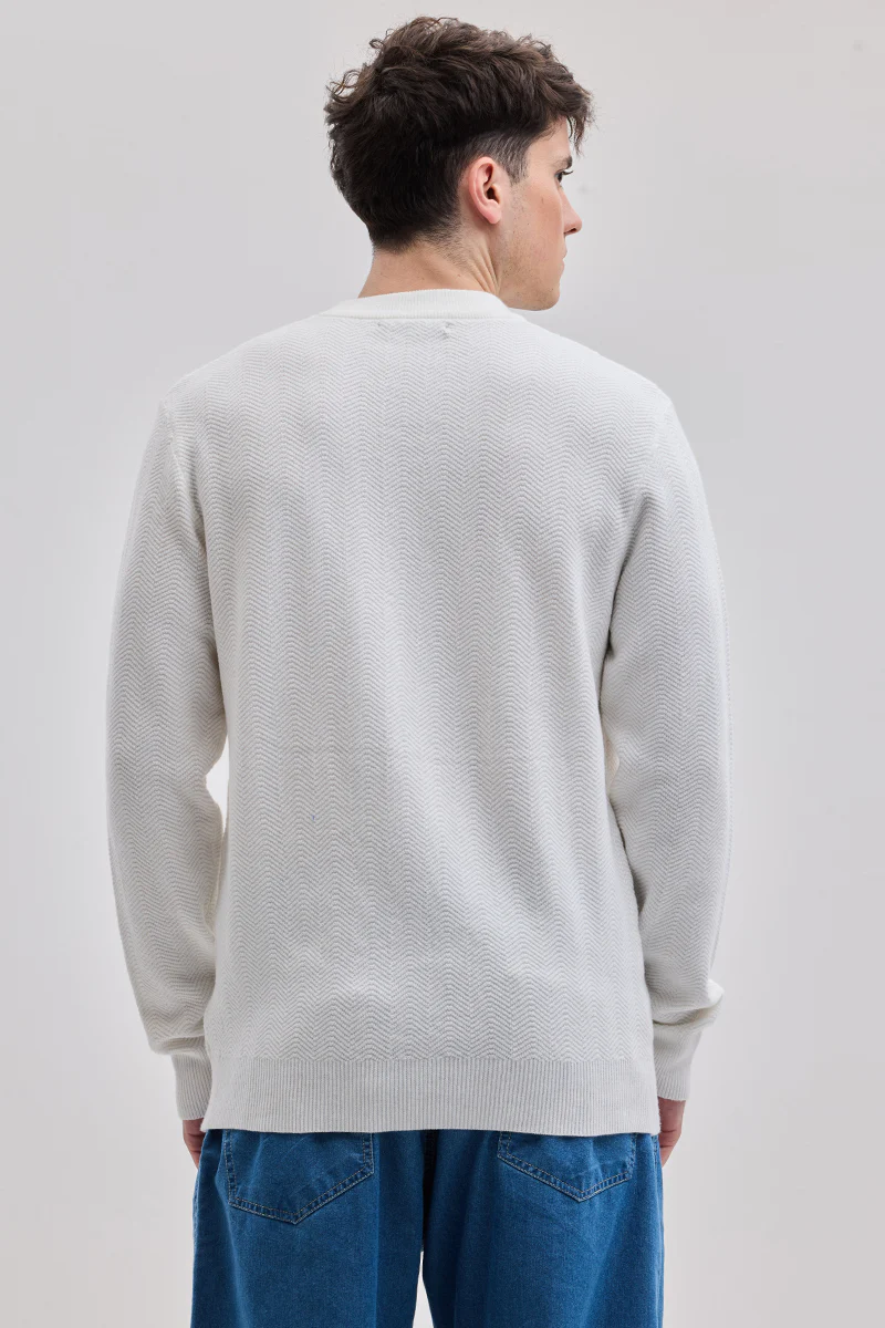 White Knitted Sweater 8 White Knitted Sweater