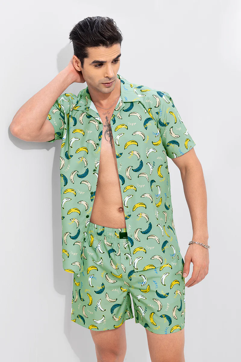 Banana's Green Co-Ords